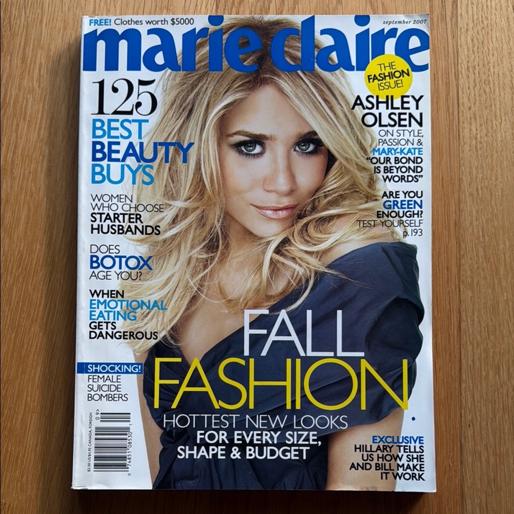 Marie Claire September 2007 Magazine